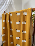 BaaBaa Baby Blanket - Mustard